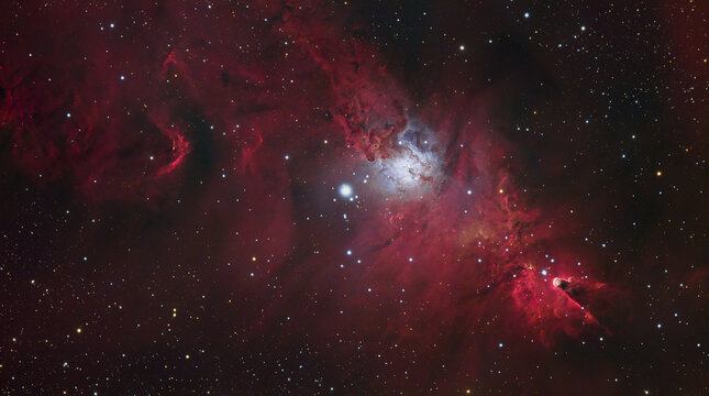 The Christmas tree cluster and Cone nebulae 