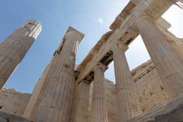 parthenon at the acropolis of athens