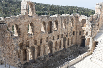Odeon of Herodes Atticus acropolis of athens