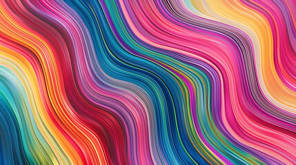 Fototapeta premium abstract colorful rainbow lines background