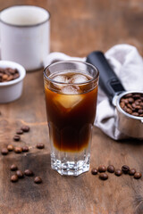 Espresso tonic, trendy coffee drink