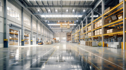 Logistics distribution center, Retail warehouse