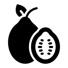 Guava fruit icon