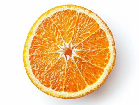 orange isolated on white background
