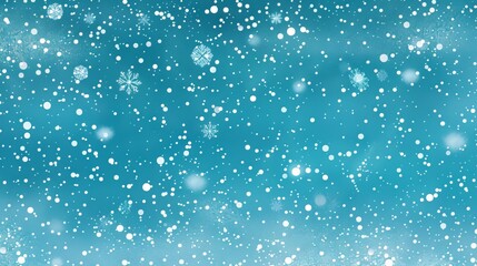 Snowfall concept background