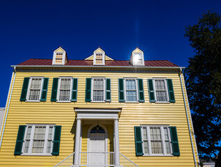 Federal Style Architecture in The Historic District, Savannah, Georgia, USA