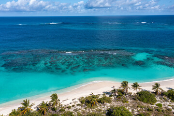 Shoal Bay Beach Aerial