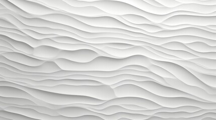 Obraz premium 3D white wavy tiles.white marble texture