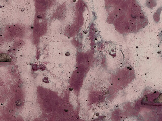 Vintage wall texture. Weathered stained rough surface of the concrete wall. A pattern with spots of...