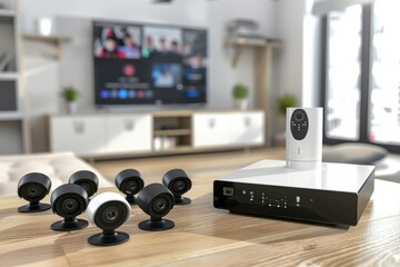 Ethernet connectivity ensures seamless camera protection and live monitoring with acoustic alerts in commercial security systems.