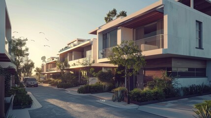 Modern homes and Town houses