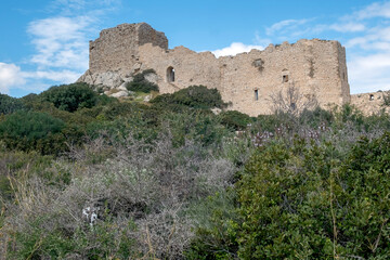 Ruine der Johanniterburg Kritinia, Rhodos