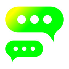 Fototapeta premium Chatting icon