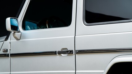 Drivers door on a suv