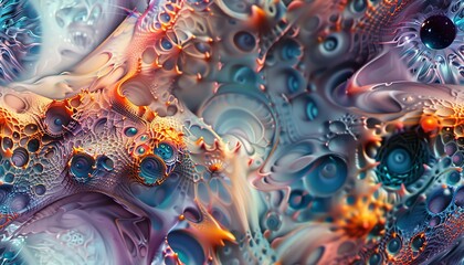 Obraz premium Craft a visually stunning portrayal of mythical beings immersed in futuristic devices