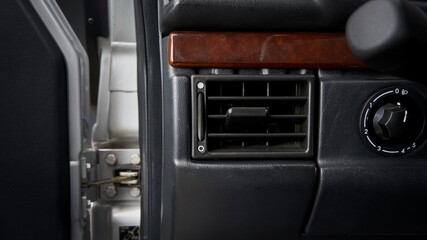Dashboard heater vent