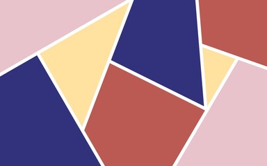 Colorful geometric triangle background 