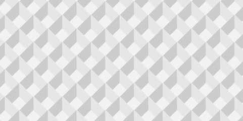 Vector Abstract cubes geometric tile and mosaic wall or grid hexagon technology wallpaper. white and gray geometric block cube structure backdrop grid triangle texture vintage design.