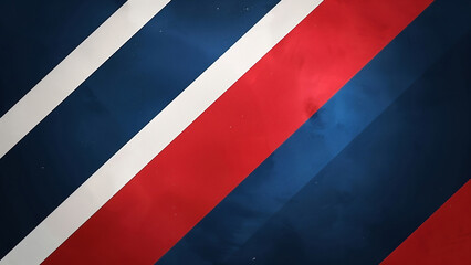 Patriotic Background with Bold Red, White, and Blue Stripes for Celebrating National Holidays and Expressing National Pride 8K Wallpaper High-resolution