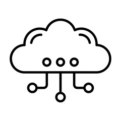 Cloud Computing Icon