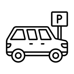 Parking Area Icon