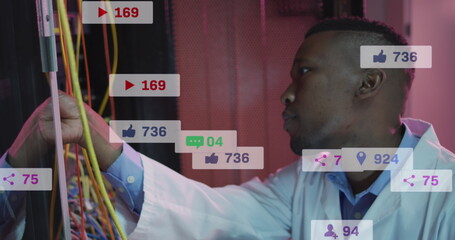 Image of social media icons over scope scanning iran iran iran iran iran iran iran iran iran iran ir