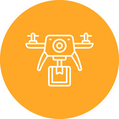 Drone Delivery Icon