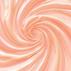 A calm peach pink swirl with a subtle pattern in a square format, background