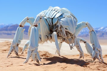 Otherworldly alien innovations. Sci-fi creatures for futuristic space exploration