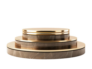 showcase podium isolated