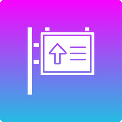 Signboard Icon