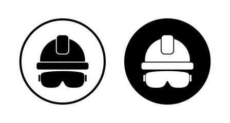 Helmet icon vector isolated on white background. Motorcycle helmets. Racing helmet. construction helmet icon. Safety helmet