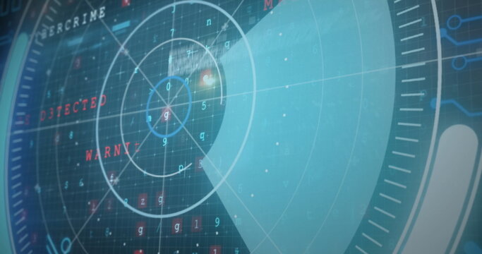 Image of scope scanning and data processing over grid