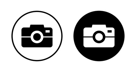 Camera Icon vector isolated on white background. Camera symbol. Camera vector icon