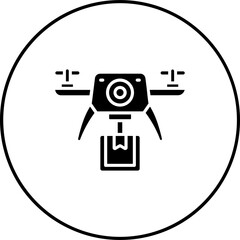 Drone Delivery Icon