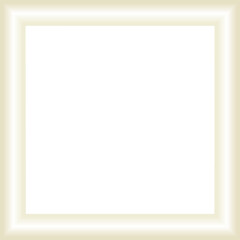 シンプルな白フレーム