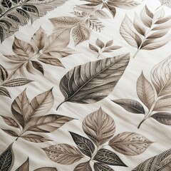 Ecoprint Fabric from Plant Leaves: Sustainable Nature Art