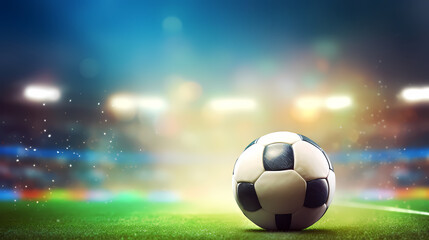 Fototapeta premium Sport football illustration