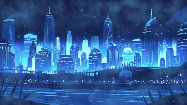 buillding of night city