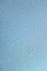 Close up of water droplets on a window 1