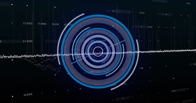 Image of scope scanning and financial data processing