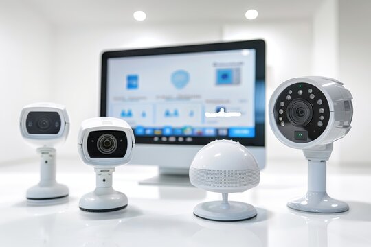 Innovative security systems with tech synchronization ensure secure access and camera protection through integrated device communication and alarms.