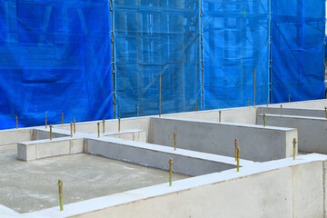 住宅の基礎工事