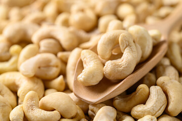 Raw cashew nuts, Food ingredient, Food background