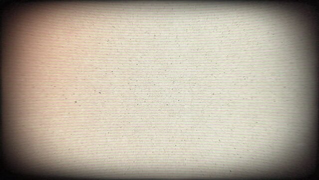 Old style television screen with textured animation and glitch and static effects
