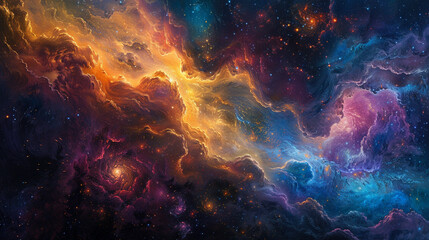 Celestial Abstract Capturing Cosmic Wonders in Stunning Art – A Journey Through the Beauty of the Universe with Mesmerizing Space-Inspired Designs and Ethereal Cosmic Imagery