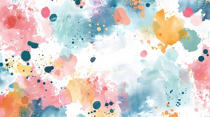 colorful watercolor background