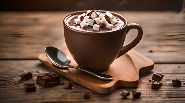 un Moment avec du Chocolat Chaud Maison
