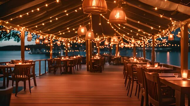 une soir&eacute;e enchant&eacute;e au restaurant Riverside Guinguette