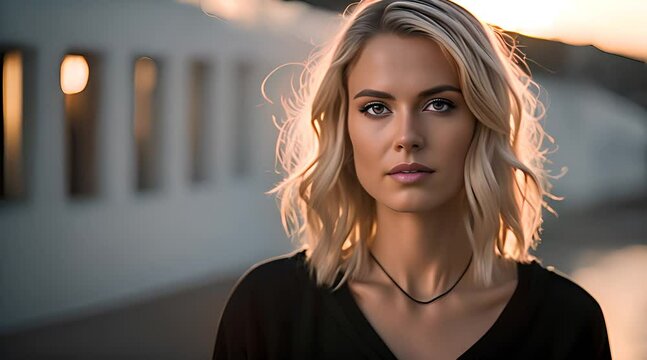 d&eacute;claration de style d&rsquo;une jeune femme blonde